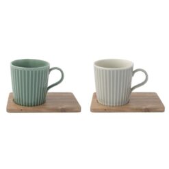 Take A Break Mug Set 2+2Pcs