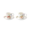 Fancy Fruit Coffee C&S Set 2Pcs