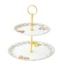 Fancy Fruit 2-Tier Plate