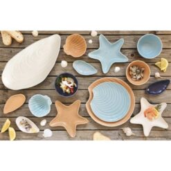 Coquillages Plate 21Cm 1Pc