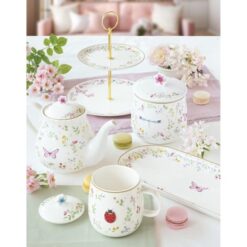 Fancy Garden Platter 34Cm