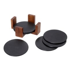Acacia Coaster Set 6Pcs