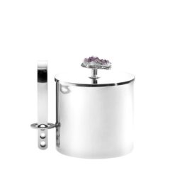 Bar Ice Bucket 0.7L With Amethyst Stone