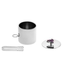 Bar Ice Bucket 0.7L With Amethyst Stone