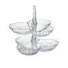 Tiffany Hors D Oeuvres Dish Set 2Pcs